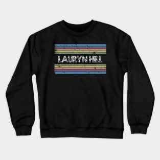 lauryn vintage rainbow Crewneck Sweatshirt